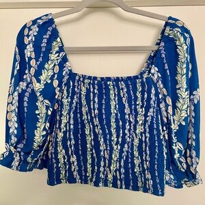 BNWOT Ava Sky Top (Removed tags but never wore)